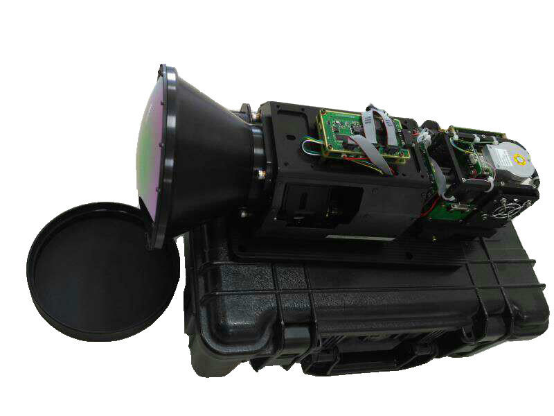 520mm / 150mm / 50mm ثلاثية كاميرا الأمن الحراري فوف ، جهاز التصوير الحراري