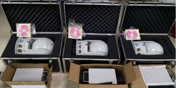 30mm ~ 300mm EO / IR نظام مراقبة الطول البؤري للسفينة المحمولة MWIR